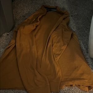 U.S. Polo Assn. Men's Cardigan in Mustard